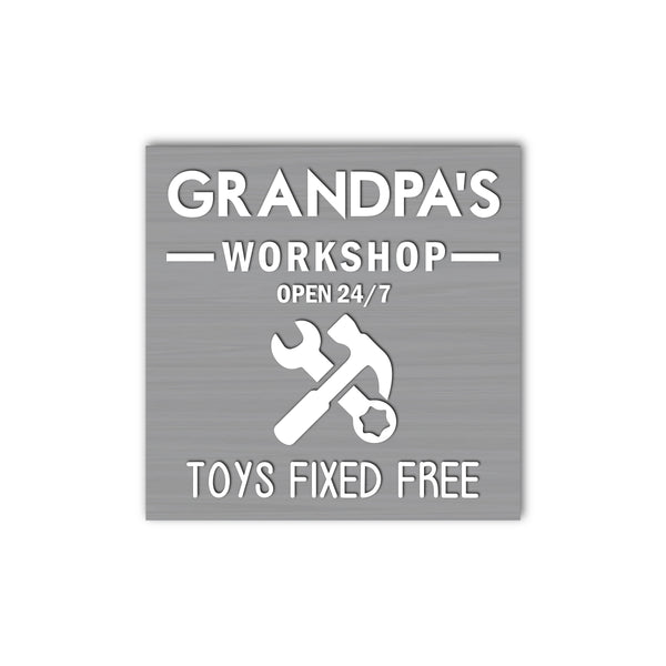 Grandpa's Workshop Open 24/7 Toys Fixed Free