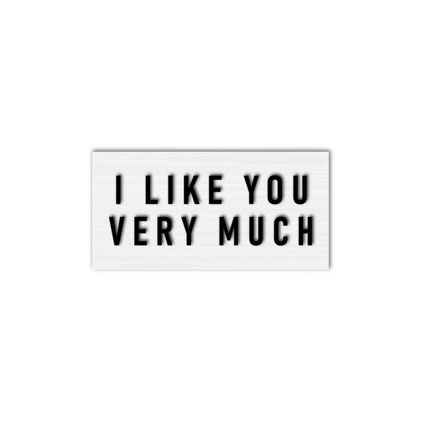 I Like You Very Much