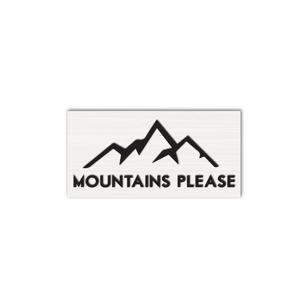 Mountains Please
